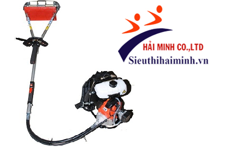 Máy xạc cỏ đẩy tay có thể làm việc trên những địa hình đồi núi, đất nương rẫy, rãnh luống nhỏ hẹp  